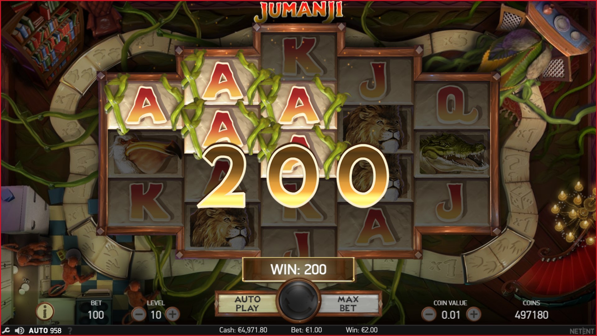 Play Jumanji Slot